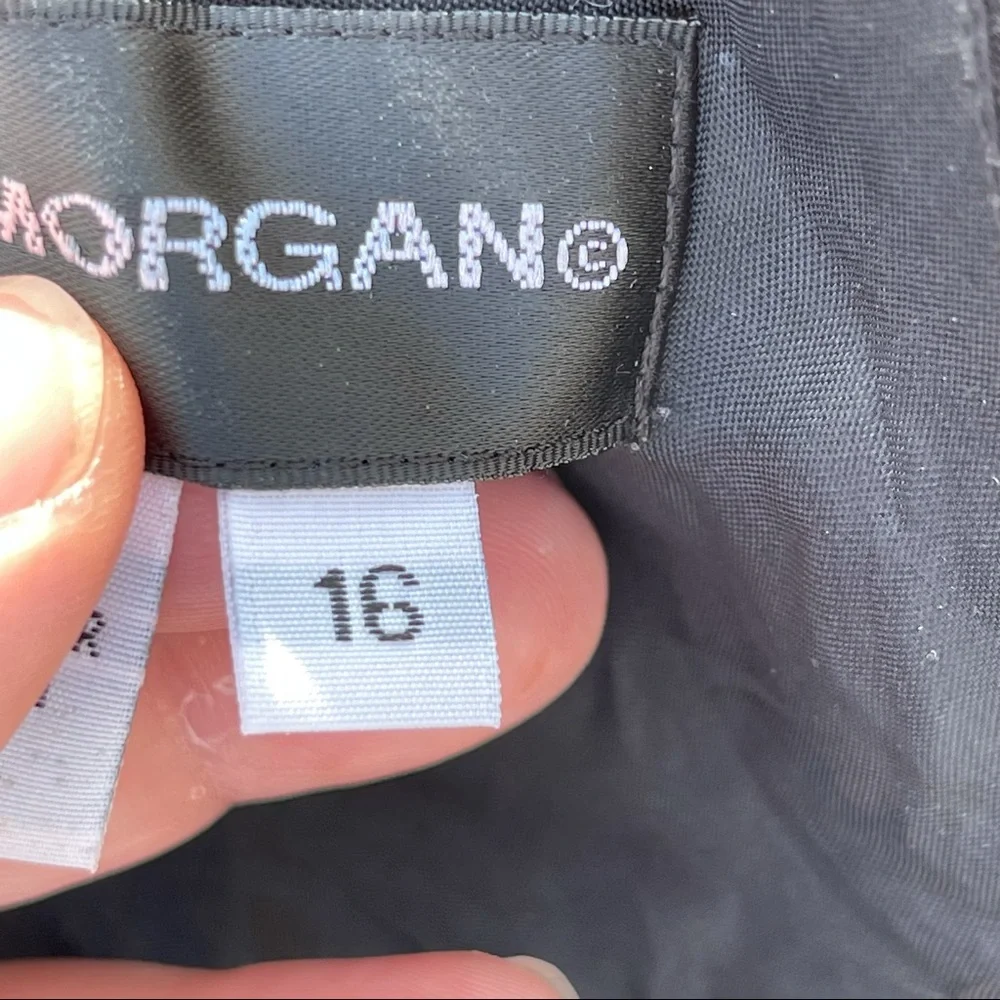 Donna Morgan Black Sleeveless Dress size 16 - Picture 8 of 8